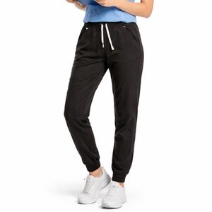 Figs Black ZAMORA Jogger Pants with Drawstring